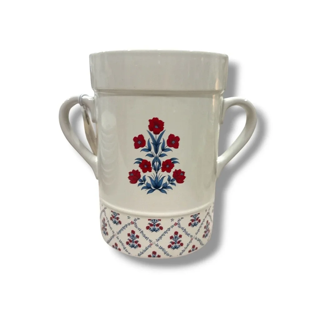 My Texas House Poppy Trellis Utensil Crock, Red Blue‎ - Walmart 2026